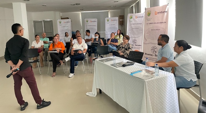 Proyecto Prensa Escuela, se lanzó en Cereté