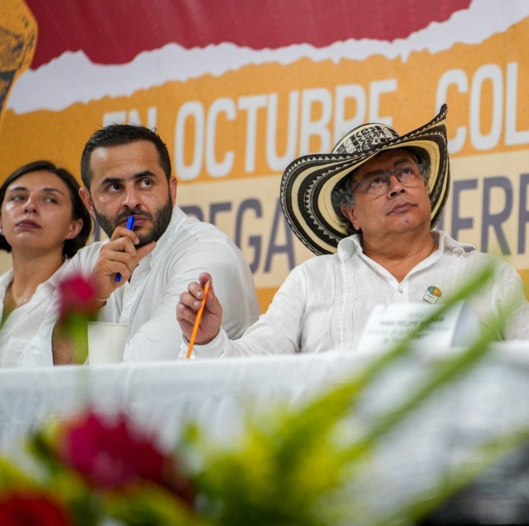 Petro acogió propuesta del gobernador Erasmo Zuleta para reactivar mesa de diálogo en Ralito