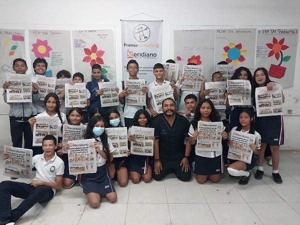 En Poblaciones Especiales recibieron a Prensa Escuela