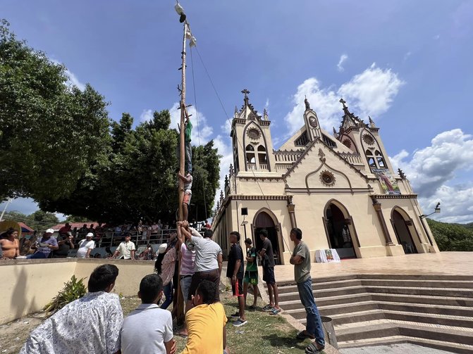 En Ovejas celebraron a San Francisco de Asís