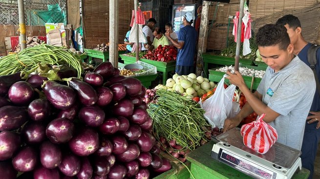 Precios agropecuarios con variación negativa