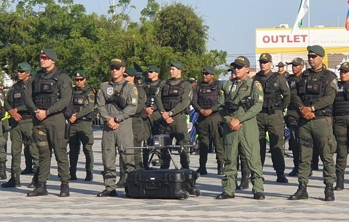 Con drones las autoridades atacan la delincuencia en Sucre y Sincelejo