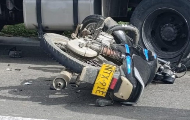 La muerte se atravesó en la vía