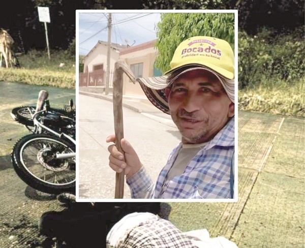 Lo atropelló un motociclista y murió