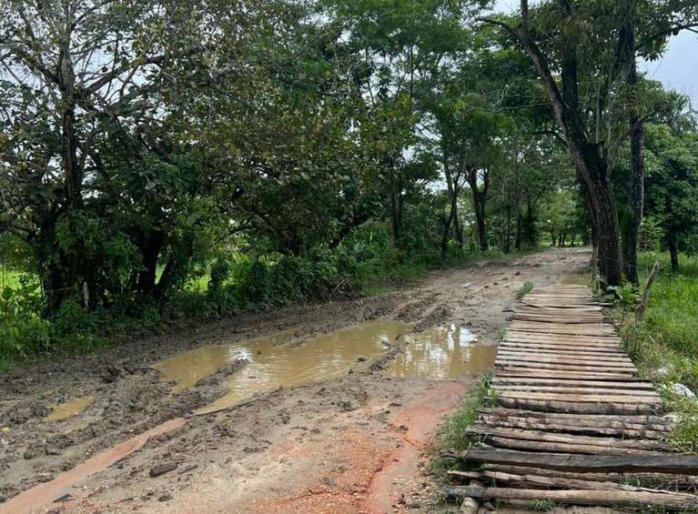 Obra en El Cauchal - Sucre es urgente: por ahora solo ha habido visitas de Findeter e Invías