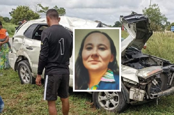 Pastora sincelejana salió expulsada de la camioneta y murió