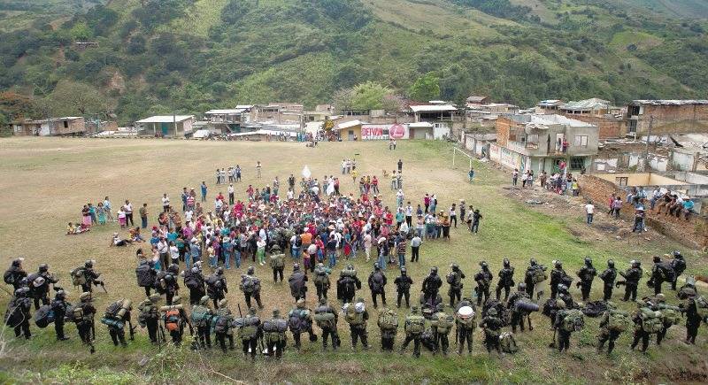 Procuraduría vigila la operación militar en Argelia, Cauca