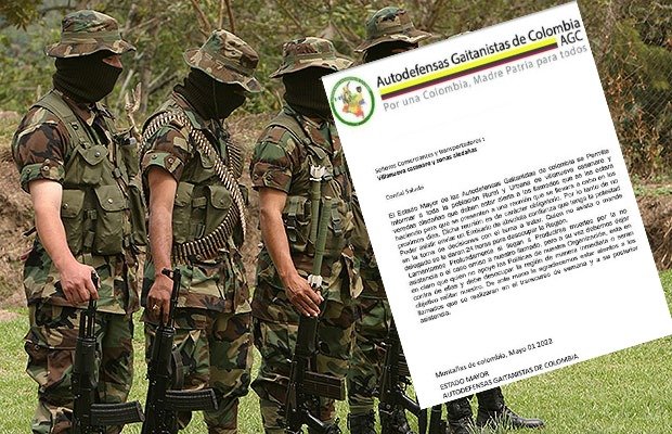 Primeras puntadas del proceso con el 'Clan del Golfo'