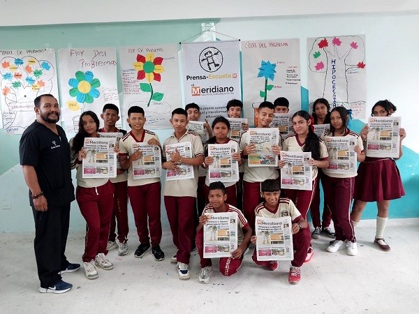 Prensa Escuela trabajó con la I. E. Rafael Núñez