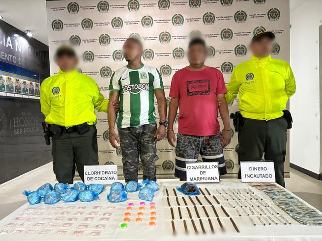 La Policía les descubrió la caleta