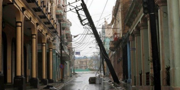 Apagón masivo en Cuba