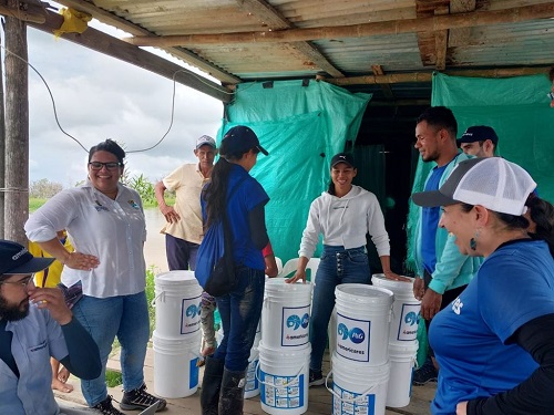 En Guaranda recibieron  potabilizadores