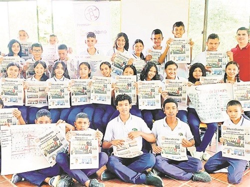Prensa Escuela, en Morroa con la I.E. Cristóbal Colón