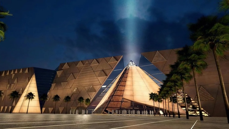 Impresionante museo en Egipto