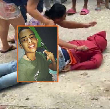 A ‘Pipe’ su mamá lo vio morir en plena calle con dos disparos