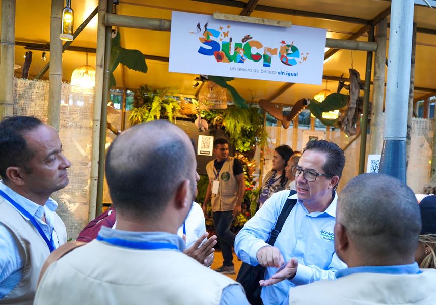 Sucre pisa fuerte en la COP16, en Cali