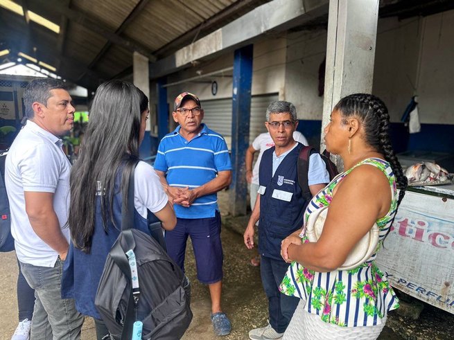 Inspección y control de la Gobernación de Córdoba a establecimientos de manipulación de alimentos