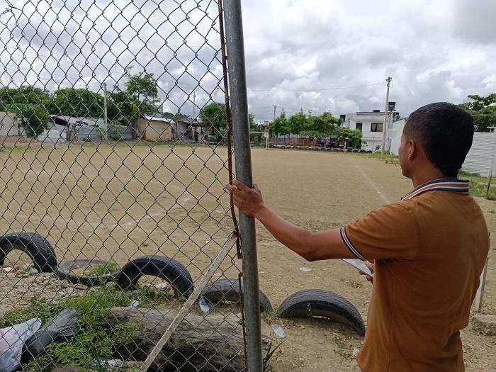 Un sitio emblemático que poco a poco se recupera para el barrio El Bosque