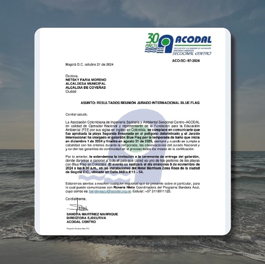 Ratifican tres playas Bandera Azul en Sucre