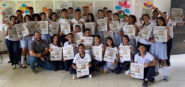 A Sincé llegó el programa  Prensa Escuela