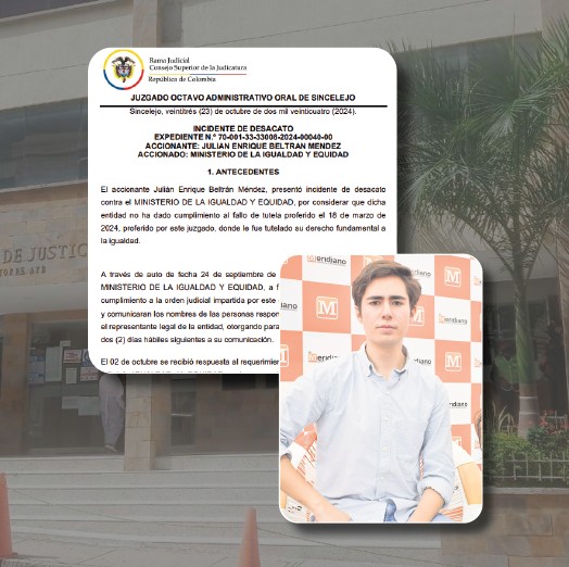 Incidente de desacato contra Minigualdad, siguen incumpliendo