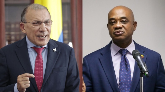 Rifirafe de canciller con diplomáticos