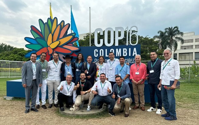 El gobernador de Córdoba ya está en la COP 16