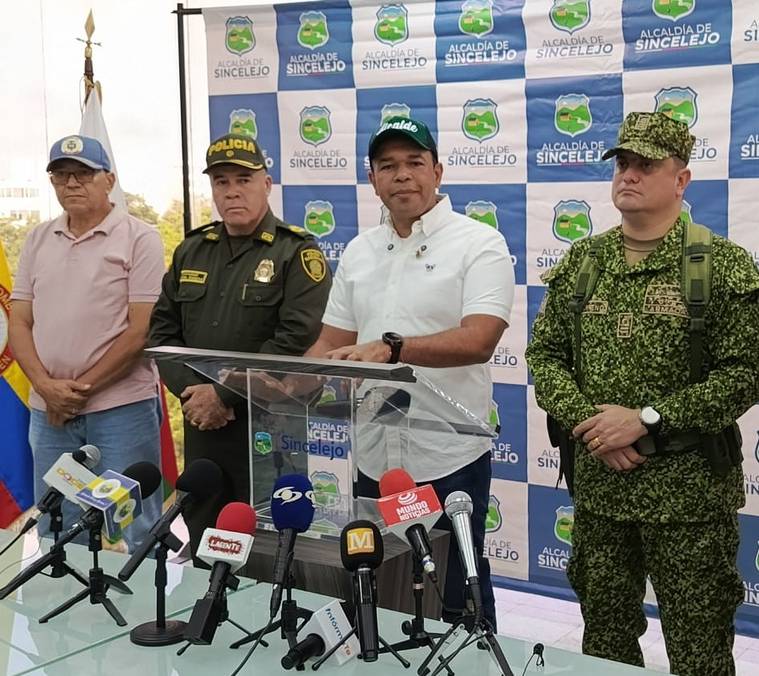 Anuncian traslado de integrantes de bandas criminales presos en Sincelejo