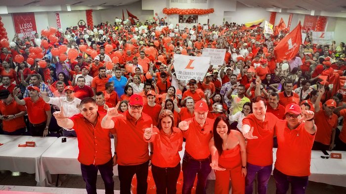 Masiva fue la participación de la militancia Liberal en Sucre