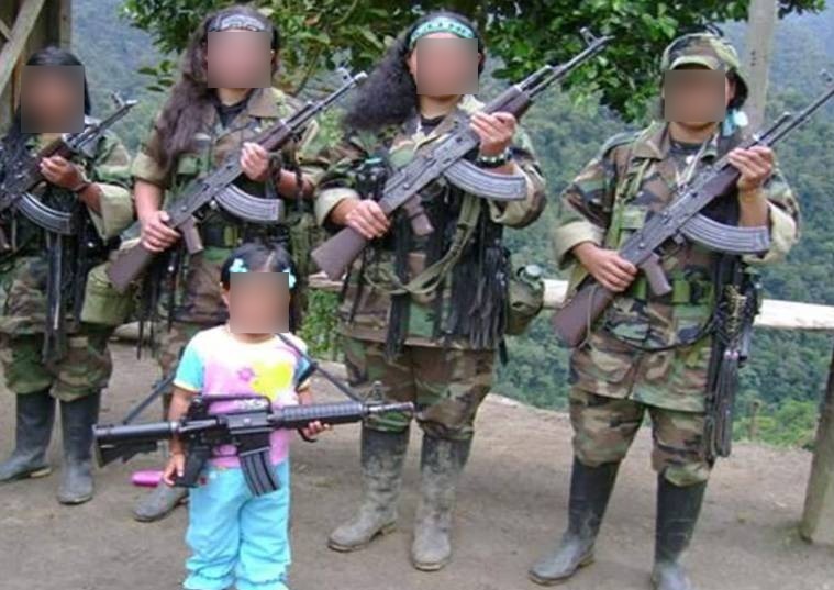 Reclutamiento de niños en Colombia sigue creciendo