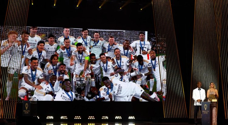 Premio para el Real Madrid: Nadie recogió el trofeo