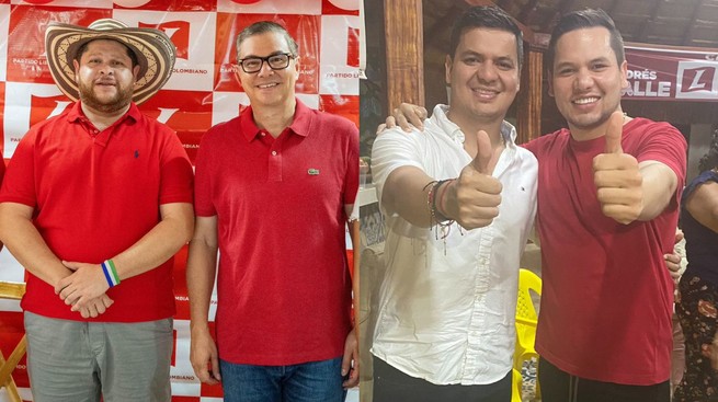 Liberales, unos por allá y otros por acá