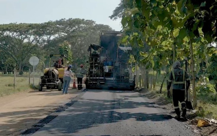 Pavimentación de Severá será entregada en tiempo récord