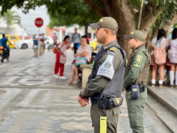 Estrategia de seguridad se toma colegios públicos de Sincelejo