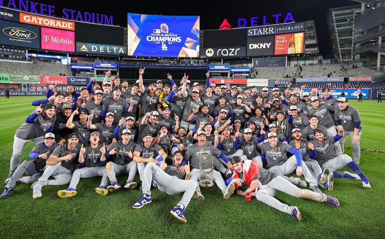 Dodgers en la cima de la MLB