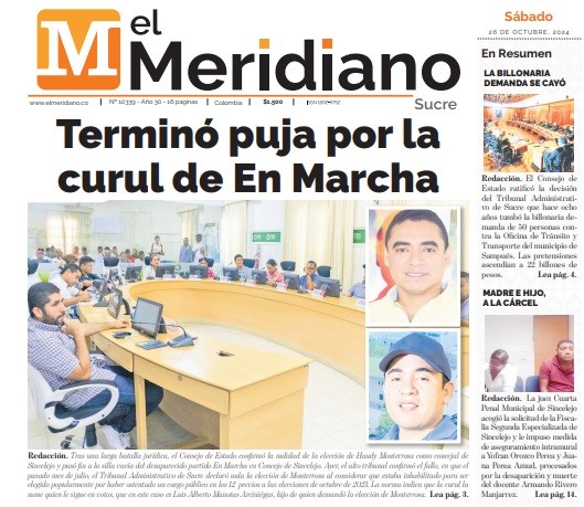 Monterrosa pide aclarar el fallo, Manotas tendrá que esperar