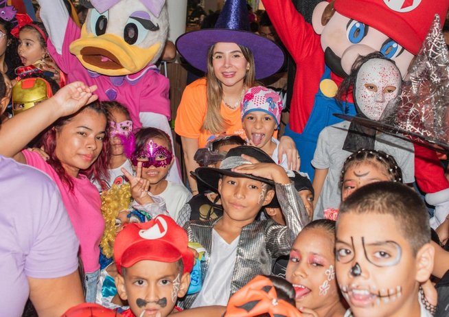 Gestora Social Diana Sierra llevó alegría a 3000 niños en Montería