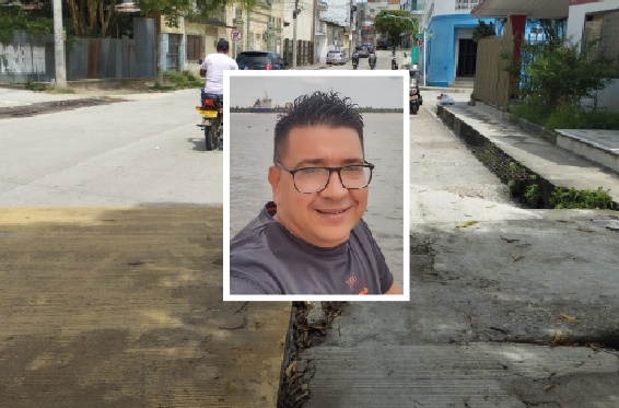 Pasando un reductor de velocidad perdió el control y se mató