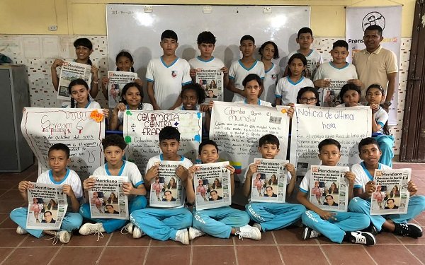 I. E. Normal y Santa Rosa de Lima participaron en Prensa Escuela