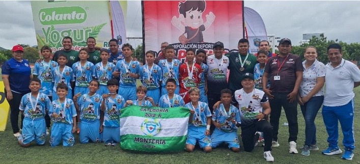 Rey Pelé de Montería está en la final del Babyfútbol