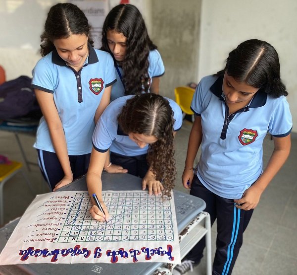 Talleres de Prensa Escuela, en la I. E. Normal Superior