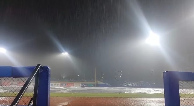 Suspendieron por lluvia el partido entre Toros y Caimanes