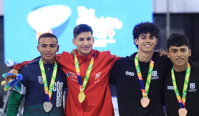Elogios para el deportista Luis Atilano Contreras