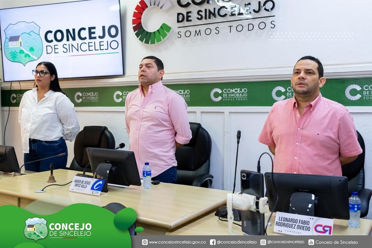 El Concejo de Sincelejo elige hoy su mesa directiva 2025