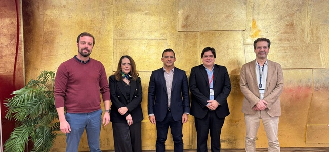 El alcalde de Montería, Hugo Kerguelén, se reúne con importantes empresas españolas en busca fortalecer el turismo y atraer inversiones