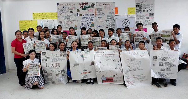 Talleres de Prensa Escuela en  I. E. Juanita García Manjarrez