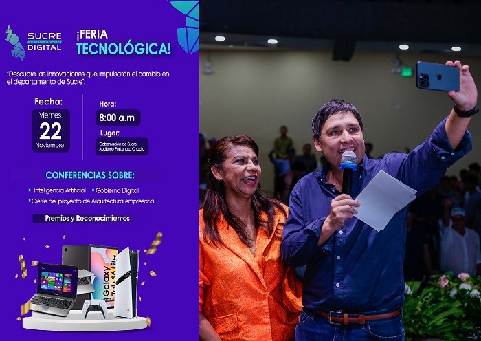 Este viernes es la feria tecnológica de Sucre