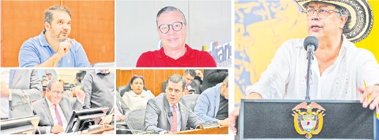 Los que están y los que llegan donde Petro