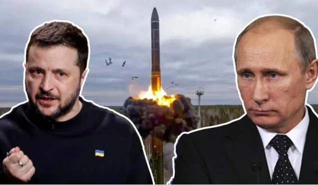 Rusia disparó por primera vez un misil balístico intercontinental a Ucrania