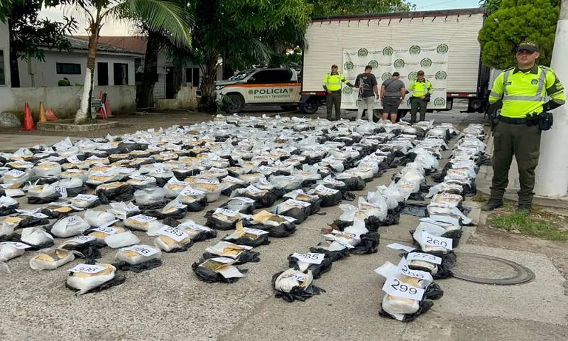 Incautan más de 400 mil dosis de marihuana en Barrancabermeja, Santander